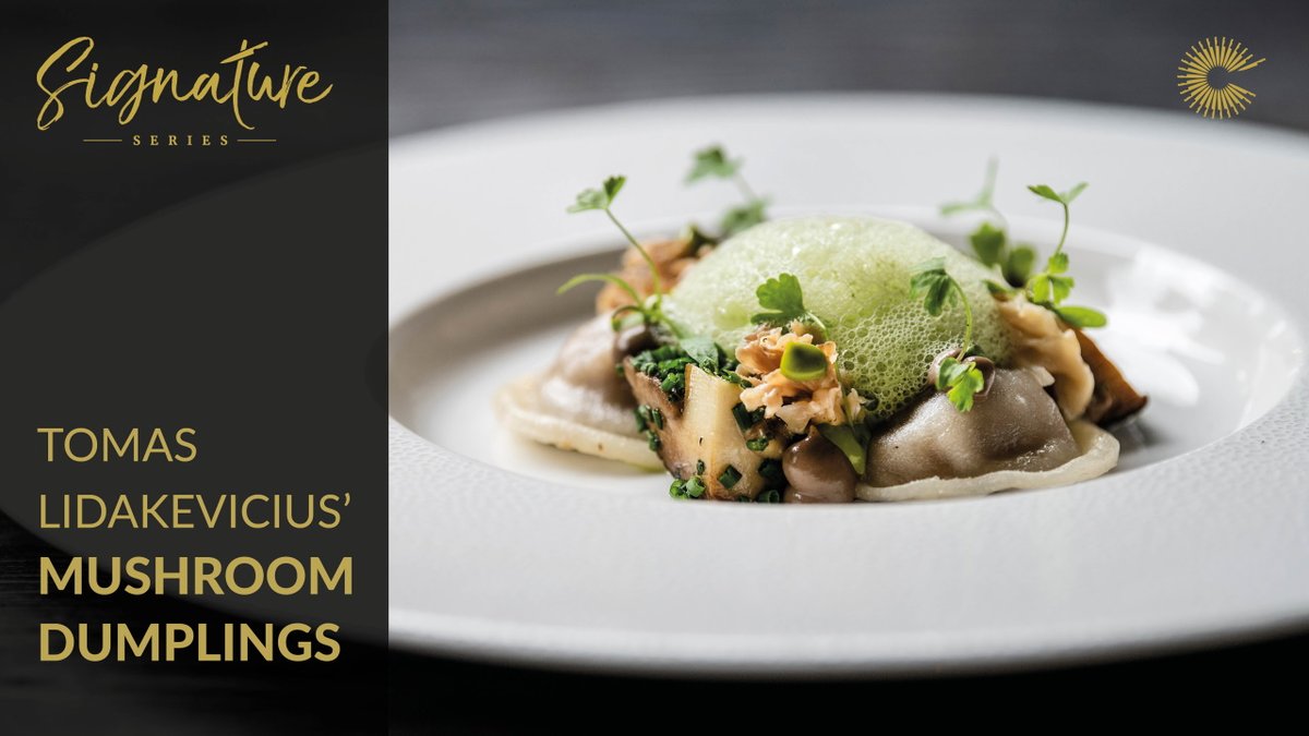 Coming to our #YouTube channel this week is <a href="/thomekas/">Tomas Lidakevicius</a>' fantastic mushroom dumpling masterclass! Subscribe to our channel to be the first to watch on Friday morning: youtube.com/watch?v=kolKBa…