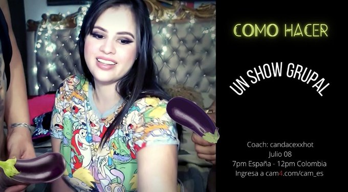 Ma&ntilde;ana nos vemos a medio d&iacute;a en @Cam4_ES  para que pregunten lo que quieran...mi clase va dirigida a<a class="tags" target="_blank" title="On Twitter" href="/?out=eyJ0eXAiOiJKV1QiLCJhbGciOiJIUzUxMiJ9.eyJpYXQiOjE3MTk4MDc3MTksImlzcyI6InR3cG9ybnN0YXJzLmNvbSIsIm5iZiI6MTcxOTgwNzcxOSwiZXhwIjoxNzUxMzQzNzE5LCJyZWRpcmVjdF91cmwiOiJodHRwczovL3R3aXR0ZXIuY29tL0NhbTRfRVMifQ.HQLE1oG6fcApgjHHRbKANqWU80IGzpXpJGqnReimvZVWkhJ-6_cIjZ7Rm9wKgUoR8yd6nHVMndddnMCFkR_VFw">@Cam4_ES</a>