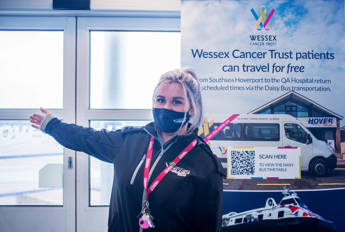 .<a href="/HovertravelLtd/">Hovertravelltd</a> has announced an enhanced boarding procedure for patients, developed with the support of <a href="/WessexCancer/">Wessex Cancer Support</a> Trust. 

The new scheme allows patients to pre-board, ahead of other customers, if they wish. 👍