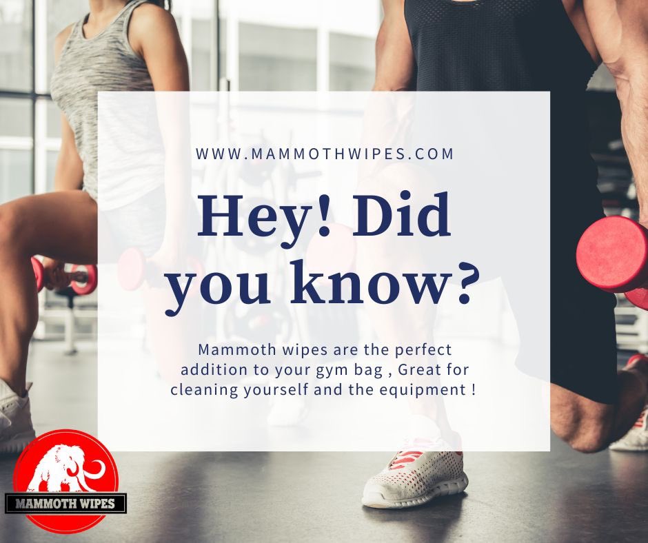 <a href="/mammothwipes/">mammothwipes</a> should be a gym bag essential ..
