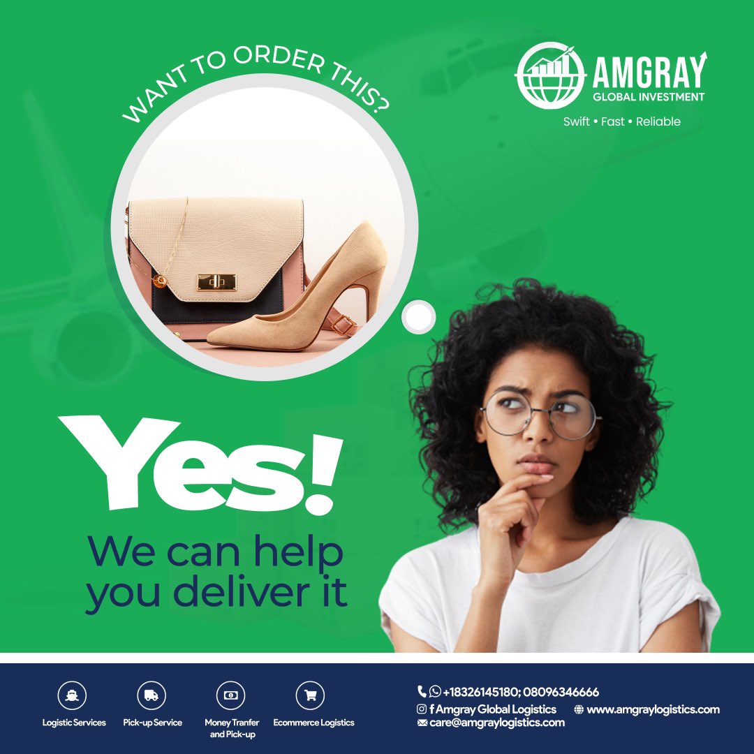 AmgrayL's tweet photo. Order as much as possible and we get it delivered to you at an affordable rate.

Kindly register on our website to get your personal delivery address.

For more information send us a DM.
#tuesdayvibe #delivery #logistics https://t.co/liQVqWvGuh