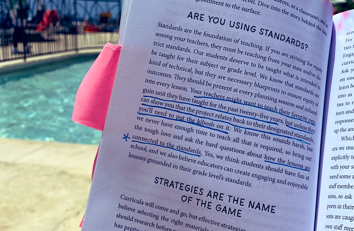 Great question to have teams think about…How is this lesson connected to the standards?  ❤️📚
#PrincipalEDLeaders @Kate_S_Barker @kourtneyferrua @DrRachaelGeorge