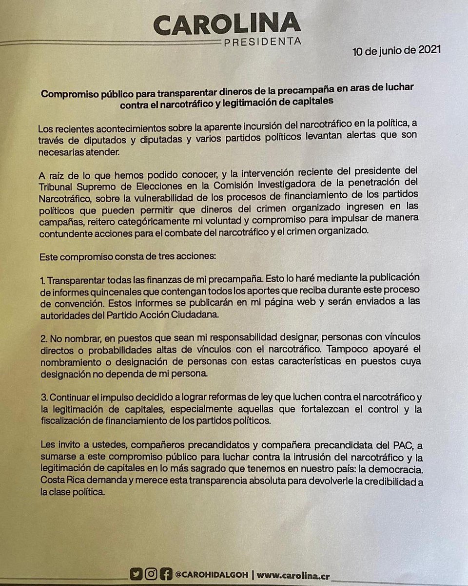 Marciagonzagui's tweet photo. Los compromisos que fortalecen al partido como el que propuso @carohidalgoh hay que firmarlos siempre. Las precandidaturas debemos dar el ejemplo, pasar de las palabras a los hechos esa es #LaFuerzaQueNosUne 💛❤️ https://t.co/cMMREuGZJX