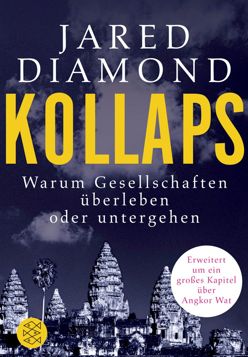 Buchtipp «Kollaps» von Jared Diamond: Untergang auf Raten
Das könnte uns eine Lehre sein: Historische Gesellschaften wie die Rapa Nui, Maya und Wikinger auf Grönland brachen zusammen, weil sie sich ökologisch selbst zerstörten.

loom.ly/tnsQrMI

#CondorZeitung #CondorBuch