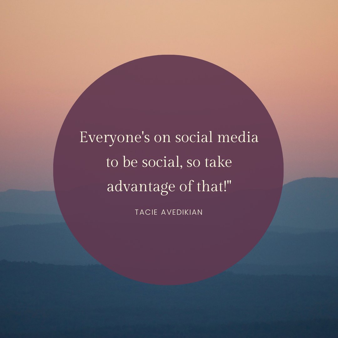 “Be the one that goes over and starts the conversation." @tacie_a <a href="/LittleBirdMktg/">Little Bird Marketing</a> <a href="/WomenInResearch/">WIRe</a> #personalbranding #socialmedia