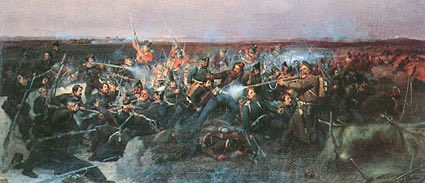 #OTD 6 July 1849 the Danish Army defeated the Schleswig-Holstein insurgents in the Battle of Fredericia. Danes had 1892 men missing, wounded or killed unfortunately including the brave Norwegian-born General Olaf Rye, the commander of my regiment, 1. Regiment (Danske Livregiment)