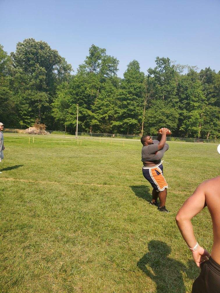 A little draft team competition to end the day yesterday! A successful overnight camp in the book, and we look forward to getting more work in tonight with <a href="/nrpolarbears/">Northridge Athletics</a>! #AviatorPride