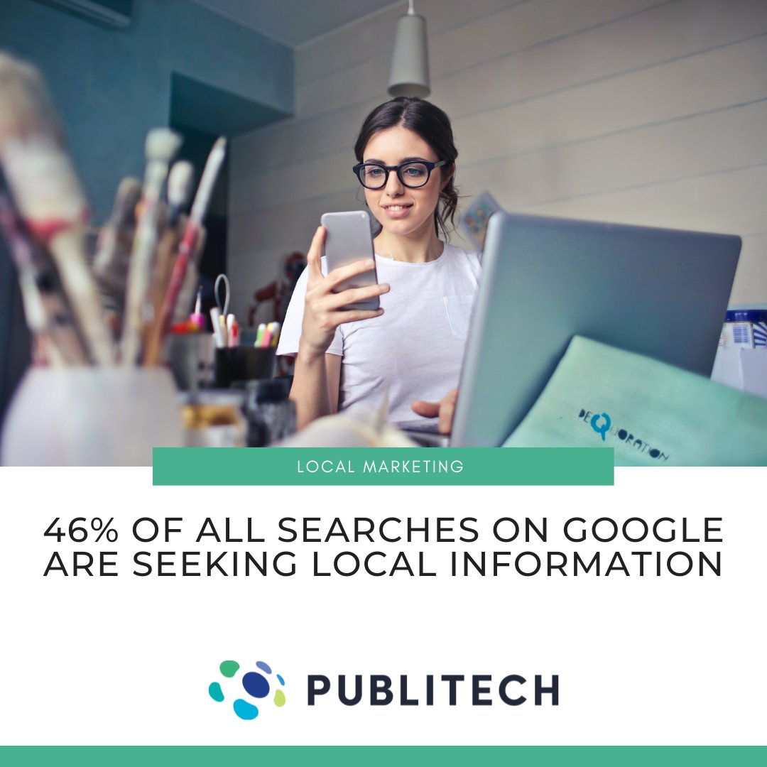 Local marketing is the best way to funnel customers directly to store locations. Contact us to get a LOCALTRAC Demo bit.ly/3yuJkFC
#localtrac #publitech #localmarketing