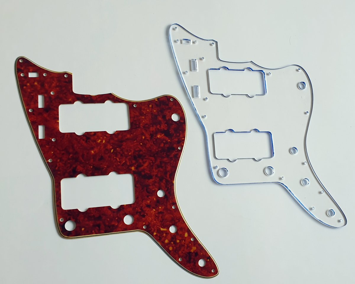 Customer stories: Guitar pickguards using laser cut acrylic templates

See our <a href="/RazorLAB/">RazorLAB</a> blog: razorlab.online/guitar-pickgua… 

#lavaguards #lasercutting #acrylic #guitar #pickguards #guitarpickguards