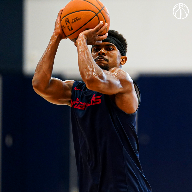 WashWizards's tweet photo. 📸 #WizDraft Workouts: July 6, 2021 📸 

▫Charles Bassey | Western Kentucky
▫Greg Brown III | Texas
▫Blake Francis | Richmond
▫Jay Huff | Virginia 
▫Colbey Ross | Pepperdine
▫Isaiah Todd | G League Ignite