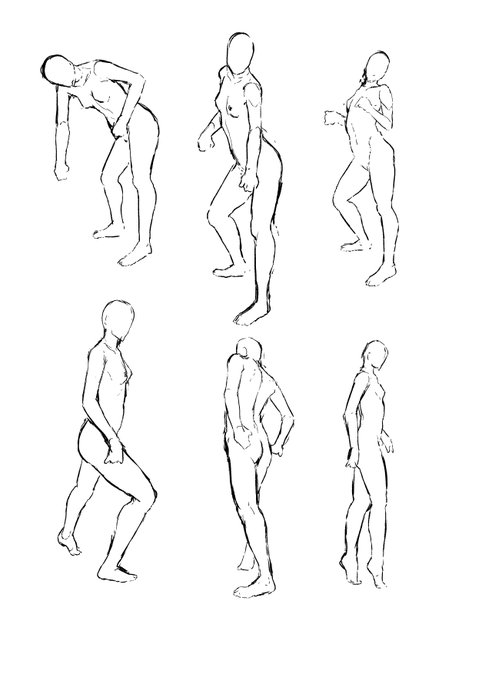 今日の模写 絵を描きつつ絵を描いて休日は絵を描く人生 