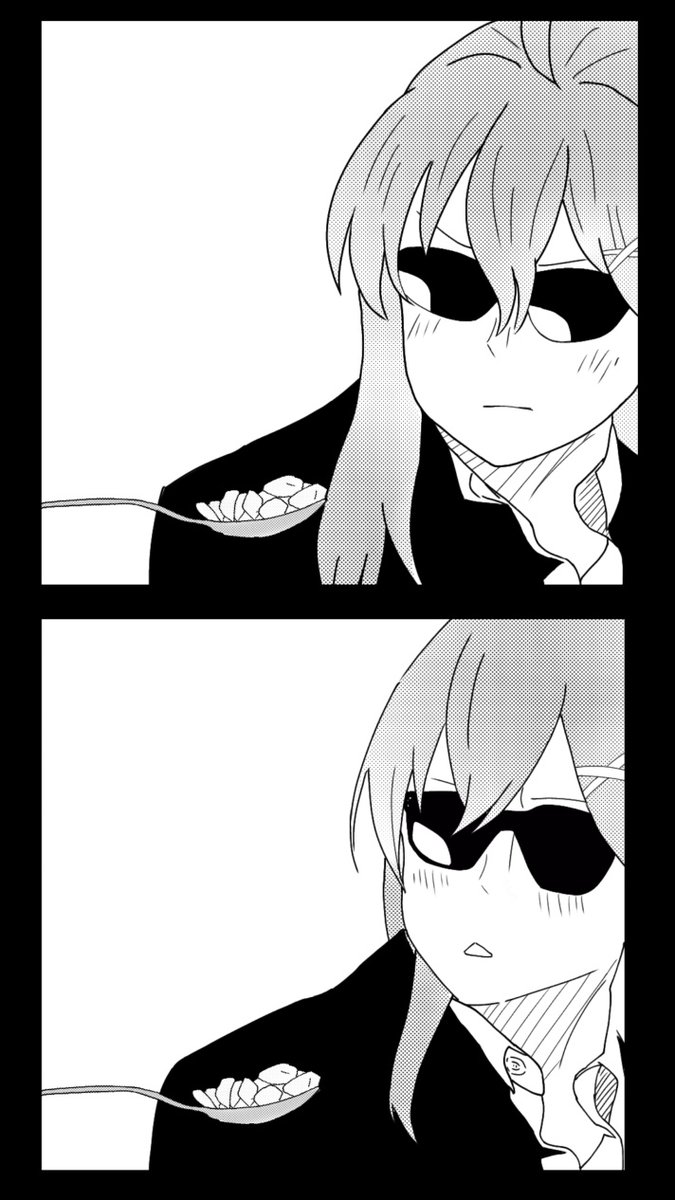 みこちがシリアルを食べてくれない絵を描きました
#miko_Art 