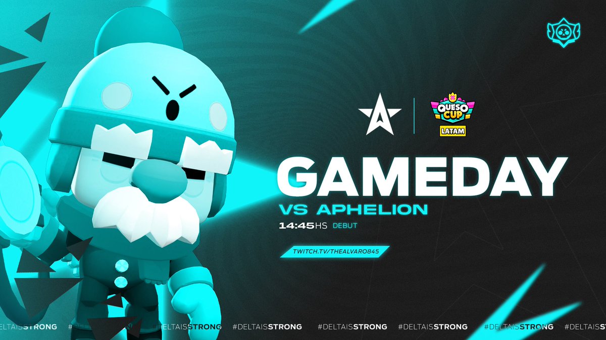 #BS × ¡DÍA DE JUEGO! 🏖️

Nuestras estrellas visitan Jurassic Splash para el ansiado debut de la competencia organizada por <a href="/TeamQuesoGG/">Team Queso</a>.

🏆 #QuesoCup
🆚 <a href="/APHeSports/">Aphelion eSports</a>
⏰ 2:45 PM🇲🇽
 
🔴 STREAM
🎙️ <a href="/Alvaro845/">Alvaro845</a> &amp; <a href="/AlvaroSGtv/">AlvaroSG</a>
📺 Twitch.tv/TheAlvaro845

🌟 ¡NO SE LO PIERDAN! 🌟