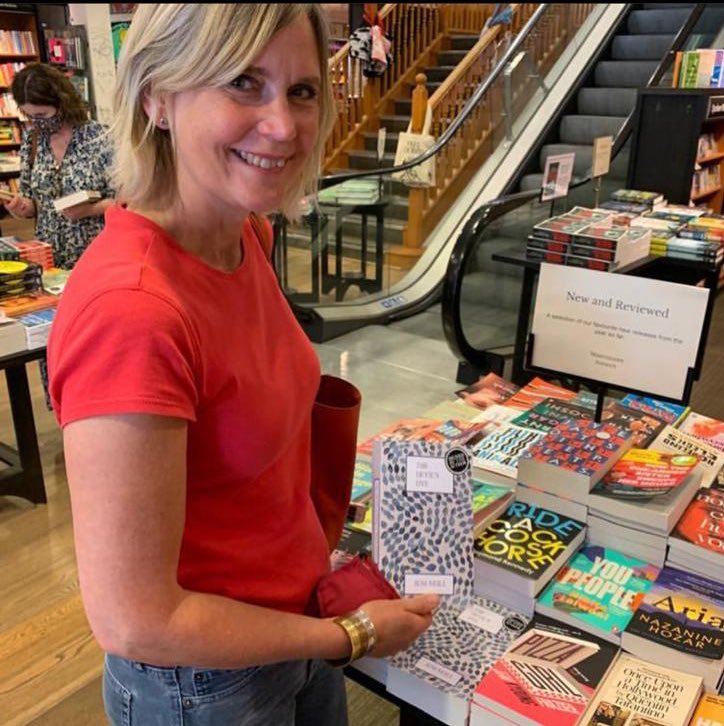 Just want to share an amazing moment with you all...getting my self-published book into Waterstones! The beautiful cover, designed by artist Martin Hall, &amp; the expertise of local printers Dynamic Print have placed it alongside the professionally published offerings 🙏🏻