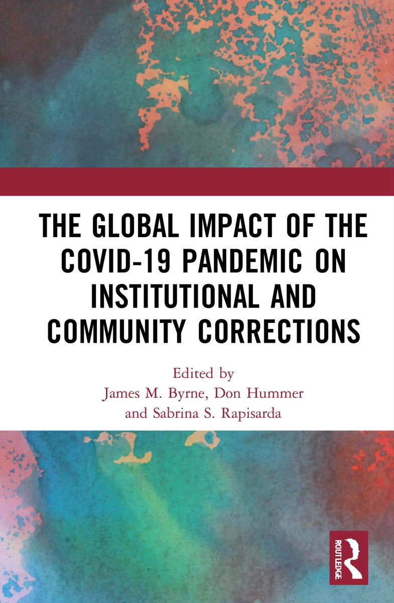 Our new book includes reports on the corrections system responses to the pandemic in every global region by incredibly talented contributors <a href="/uvao_journal/">Victims & Offenders</a> @ICPSLONDON <a href="/GCC_Initiative/">Global Community Corrections Initiative</a> <a href="/sabs_rap/">Sabrina S. Rapisarda (ABD), MA, MEd</a> <a href="/DrAlexPiquero/">Alex Piquero</a> @KathrynNowotny <a href="/lmarmolejo1/">Lina Maria Marmolejo, PhD</a> <a href="/UML_CRIM/">UMass Lowell CJ</a> 

images.routledge.com/common/jackets…