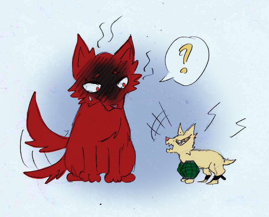 Ki_RiJi's tweet photo. คิริ : เธอโกรธไรอะ?????
#คิริบาคุ #切爆 #kiribaku #krbr https://t.co/Pr793IOJ0B