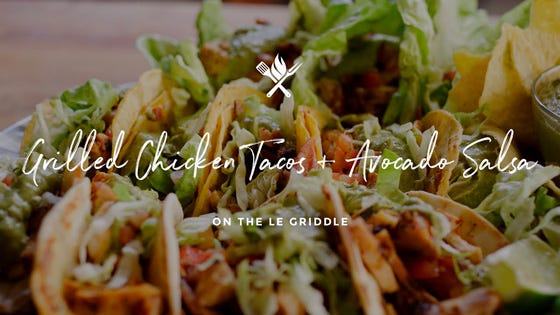 atbbq's tweet photo. Get out your griddle for today's recipe with Chef Tom! Celebrate Taco Tuesday with Grilled Chicken Tacos and Avocado Salsa! Watch now: https://t.co/uPeBI1b84j
#tacotuesday #tacos #cheftom #thesauce #griddlerecipe #griddle https://t.co/Vw542MjR8c
