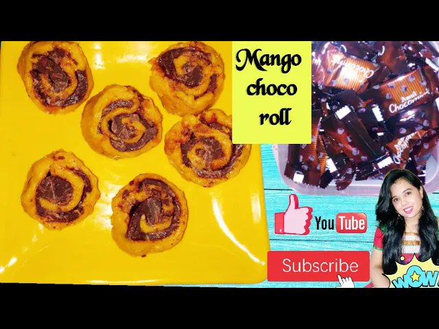 Mango Choco Roll youtube.com/watch?v=a7UvIp… #mangochocoroll #TrendingNow #Viral #mangoroll #YouTuber #Recipe #ChocoSoldes #chocoroll #swissroll #homeMade