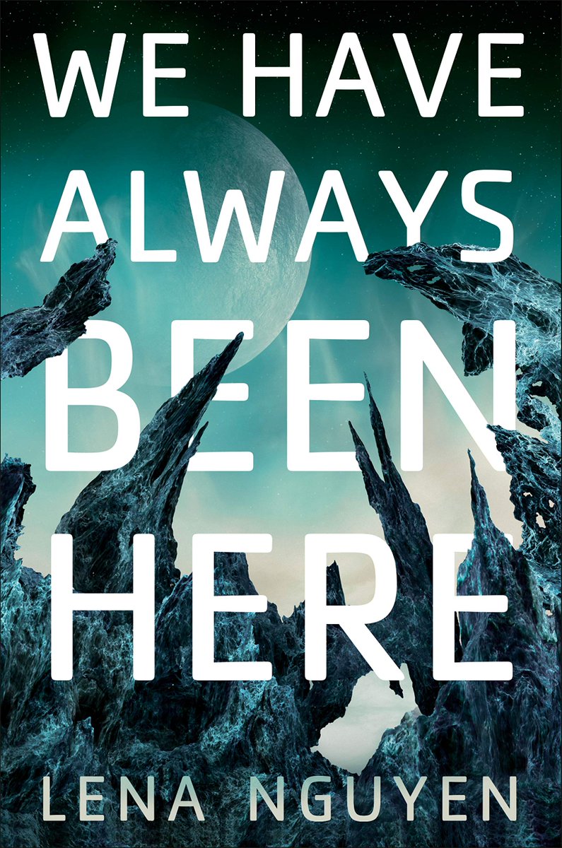 Happy #BookBirthday to WE HAVE ALWAYS BEEN HERE, a #scifi #thriller by <a href="/reallenanguyen/">Lena Nguyen</a>!!! "an extraordinary, multifarious #debut [...] &amp; a masterful inquiry into the nature of consciousness"-@jrobertlennon repped by @MattBialer &amp; published by <a href="/dawbooks/">DAW Books</a> 🎉🎉🎉