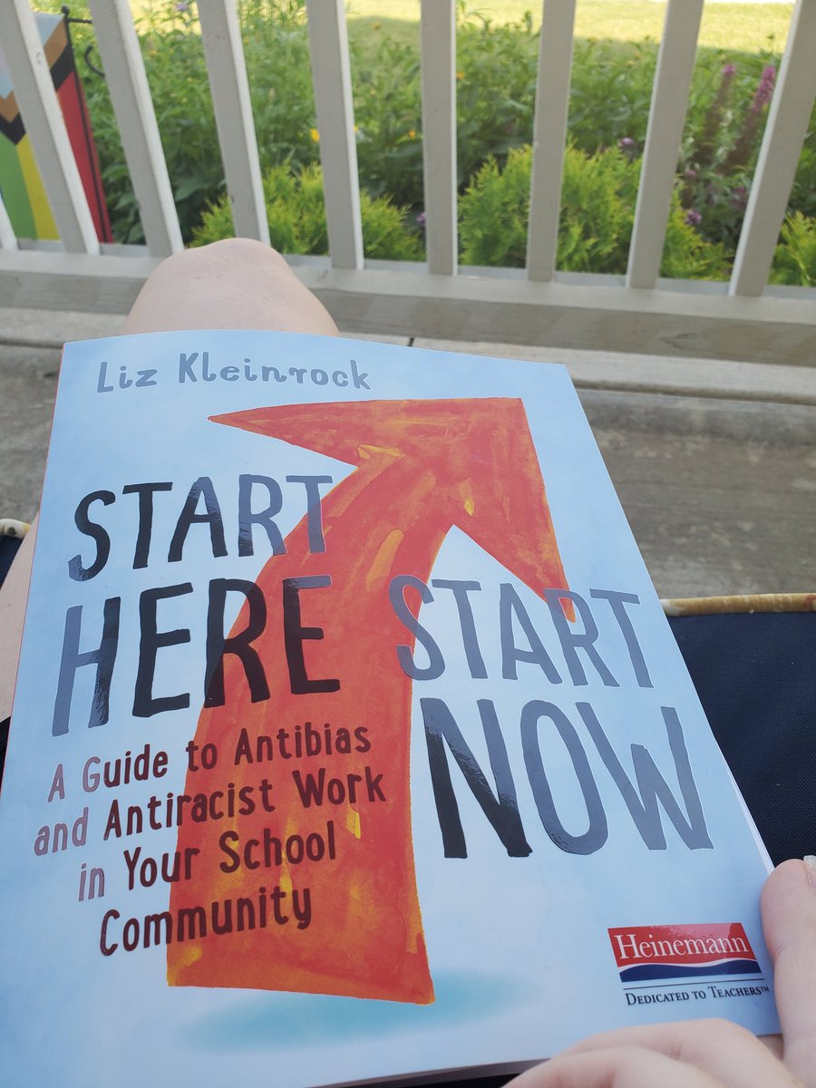 I've never been so excited to keep reading after an introduction before @teachntransform #langchat #amreading #BookClub #engage103 #antibiasantiracist #abar #startherestartnow #summerreading #teacherlife