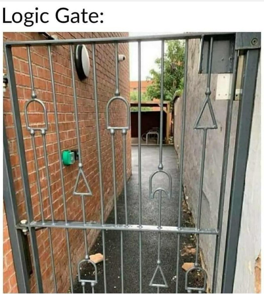Laughter_Clouds's tweet image. #logicgate #digitalelectronics Only science students will understand.
