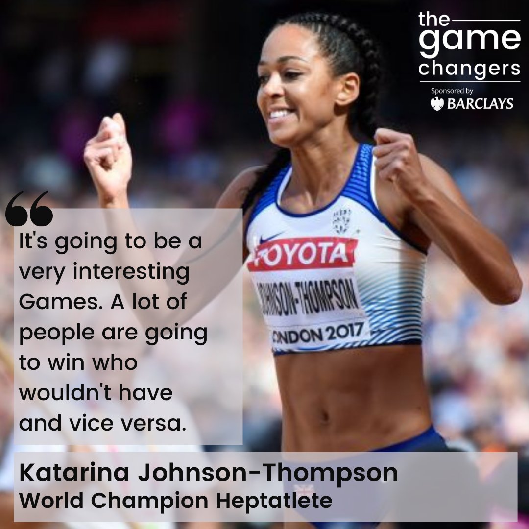 The Game Changers (@game__changers_) on Twitter photo 🔊The Tokyo 2020 Olympics had to be postponed due to the global pandemic. Hear how Katarina <a href="/JohnsonThompson/">KJT</a> coped with the change of plan and how she thinks the delay will affect certain outcomes.
<a href="/BarclaysUK/">Barclays UK</a> <a href="/BarclaysFooty/">Barclays Football</a> @BarclaysFAWSL 💜 🔊The Tokyo 2020 Olympics had to be postponed due to the global pandemic. Hear how Katarina <a href="/JohnsonThompson/">KJT</a> coped with the change of plan and how she thinks the delay will affect certain outcomes.
<a href="/BarclaysUK/">Barclays UK</a> <a href="/BarclaysFooty/">Barclays Football</a> @BarclaysFAWSL 💜