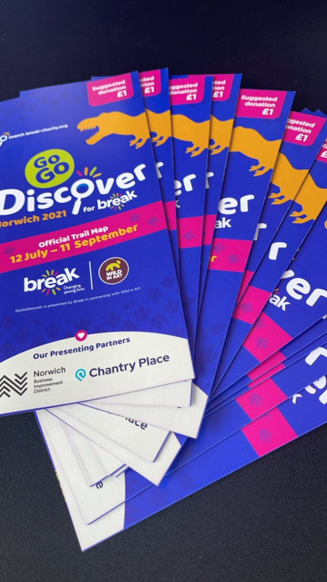 🦖T.rexciting delivery for us all at Break!

🔍Only a few days until you can get your hands on your very own trail map and plan your Jurassic jaunt. 

👉🏻A list of our trail map hubs will be available from our website from Sunday, as well as a downloadable map too!  #GoGoDiscover