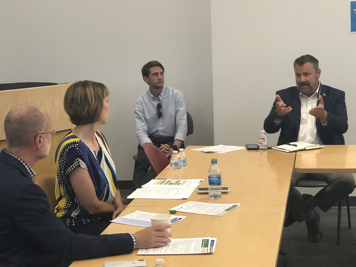 PacTech's tweet image. .@RussElliott11, Director, WA St. Broadband Office, talks mapping and #broadband funding with @BrendanCarrFCC &amp;amp; @cathymcmorris at our recent broadband event. @WAStateCommerce #carrtrip
