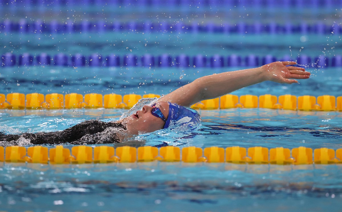Aquatics_GB's tweet photo. 🤩 @katieshanahan_ has secured Britain's first medal of the @LENaquatics European Junior Champs - and it's GOLD 🥇!

Katie triumphs in the Women's 400m Individual Medley on day 1 in Rome 🇮🇹, clocking a new PB too👏 https://t.co/m07zGcpp3I