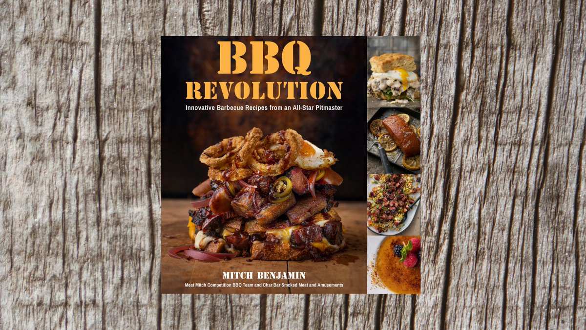 Just released 🥩! From classic, competition-winning recipes to boundary-pushing ’que, join the founder of #MeatMitch competition BBQ team and Char Bar Smoked Meat and Amusements for a BBQ Revolution!

ow.ly/et1Q50Fqedu

#grilling #bbq  #grillmaster #pitmaster  #smokedmeat