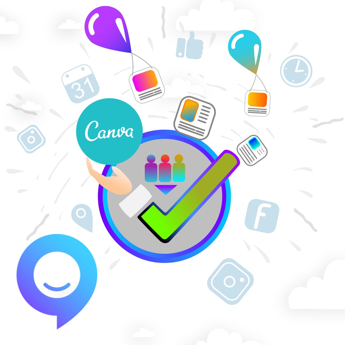 SMDirections's tweet image. Design your images with @Canva everywhere in Esemdee!
To find out more visit 👉 esemdee.com

#Esemdee #SocialMedia #Canva