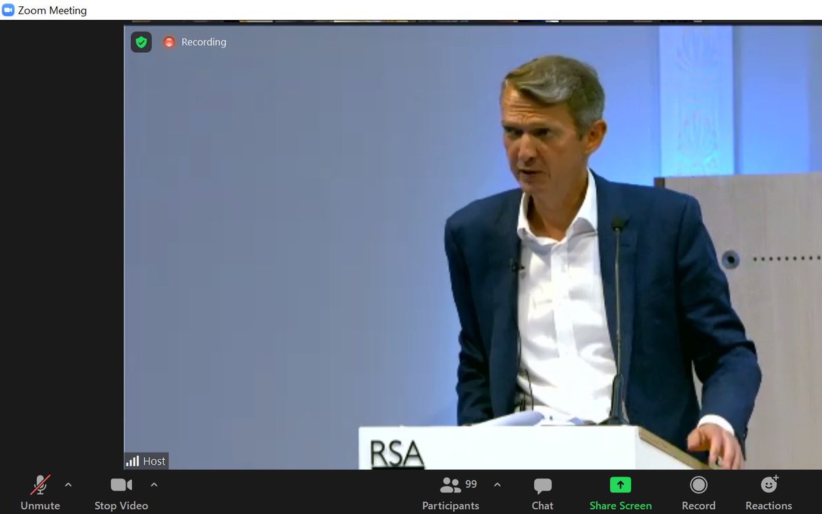 ElliotBidgood's tweet photo. Good #CommunityPower21 lecture from Andy Haldane on the "invisible 2nd hand" of civil society - the observation about "statistical invisibility"  and underestimates of impact &amp; value poignant in light of the struggles to secure support for the sector last year https://t.co/BJOpieKHxL