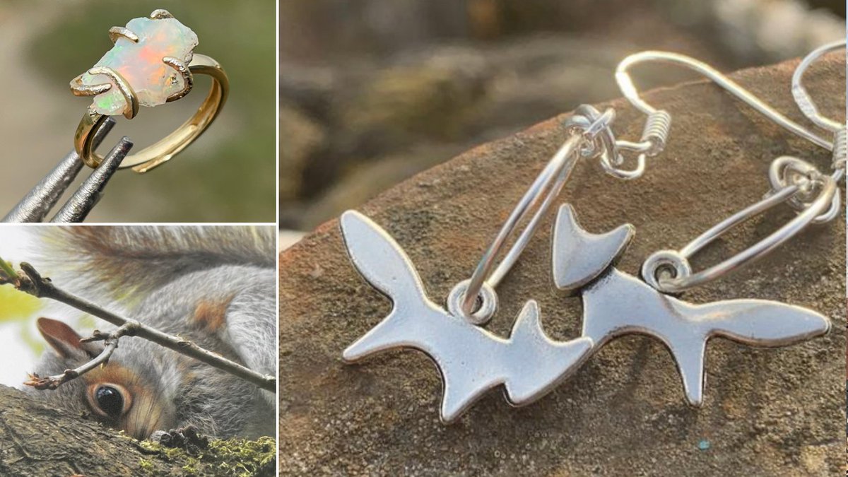 EcoOctopus's tweet image. Feeling foxy? Wildlife inspired earrings available utilising eco silver. Ethically sourced rings &amp;amp; recycled cards also available. To see all, please take a look in my shop etsy.com/uk/shop/EcoOct… Lynda 💚
#inbizhour #womaninbizhour #CraftBlogClub #YourBizHour