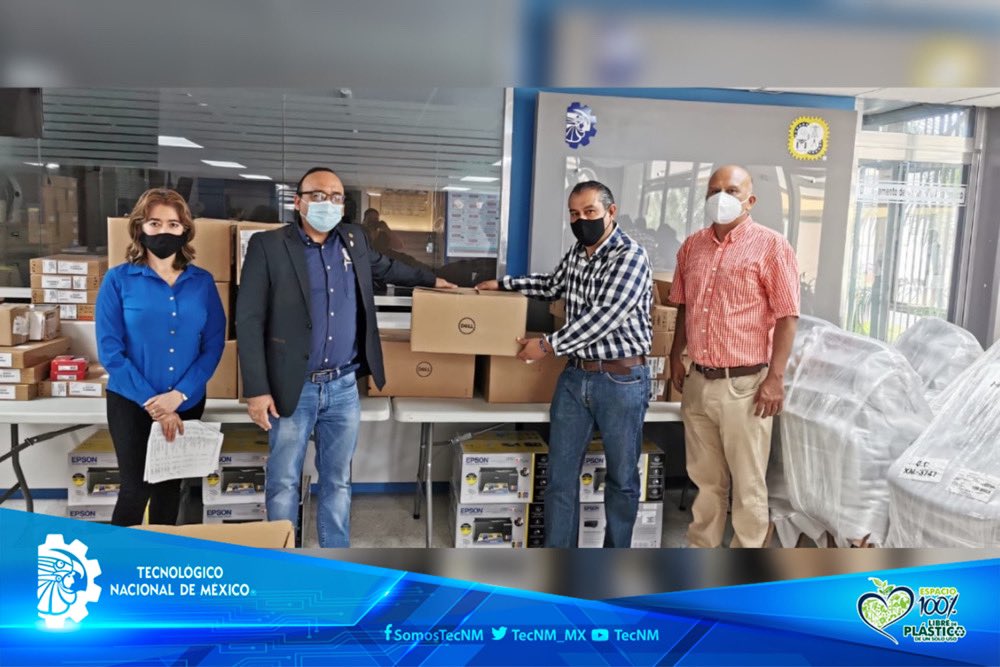 TecNM_MX's tweet photo. #ComunidadTecNM
El #TecNM campus Orizaba, recibe equipo de laboratorio que servirá para seguir atendiendo las necesidades de los estudiantes a su regreso. 
Leer más 👉🏼 https://t.co/0ntA1D1PkB

#TodosSomosTecNM #NotasTecNM https://t.co/f0WAtDXR8q