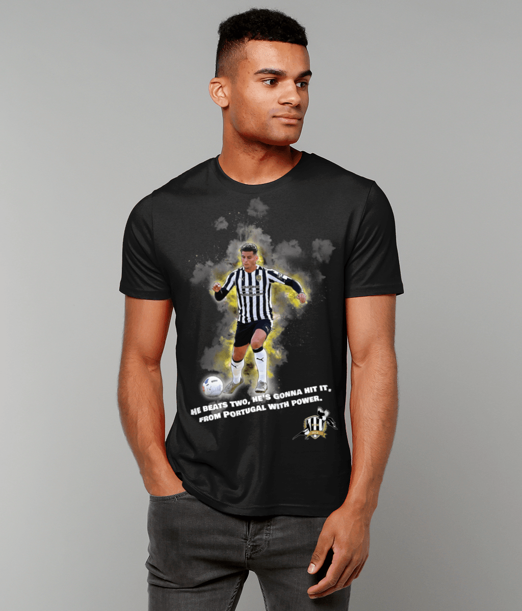 PON_NCC's tweet photo. New Release: Ruben Rodrigues T-Shirt

"He beats two, he's gonna hit it" #FromPortugal #WithPower #Notts

https://t.co/o4MGv25W8r https://t.co/i3DUbYiQdC