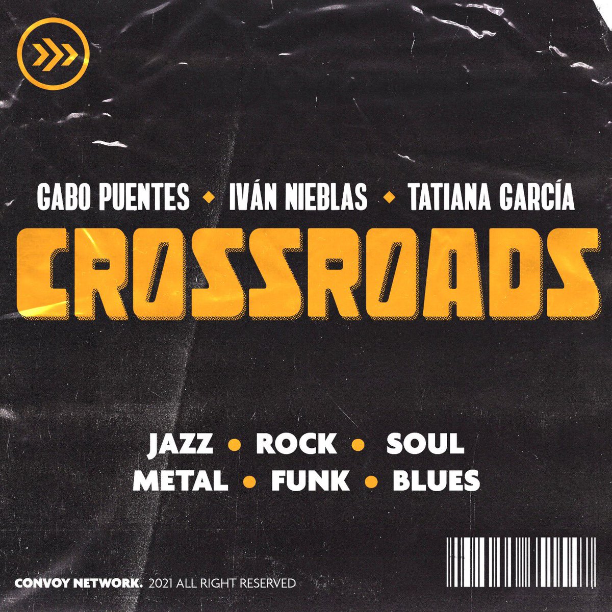 ivannieblas's tweet photo. En esos momentos de pánico pueden escuchar #CrossroadsEnConvoy 4 horas de caminos cruzados en la música con subservibar, el troesma @gabopuentesjazz y Madame @Tatatiu https://t.co/f45LVm5bIo