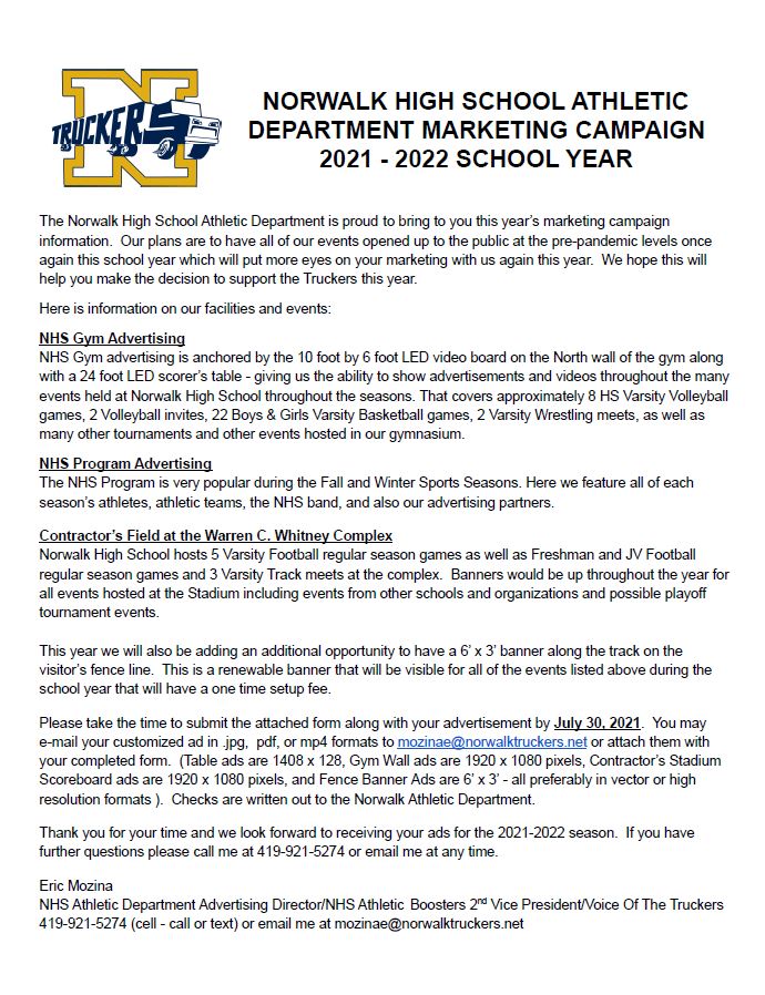 The NHS Athletic Department's Marketing Program has just begun and we're excited to help promote their efforts again this year.

Please share this link with anyone who may be interested:  

drive.google.com/file/d/1BMApdY…