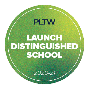 Proud to be recognized as a 2020-21@PLTWorg Distinguished Launch School!  #WeAre264
Read more about PLTW → usd264.org/23431?articleI…
