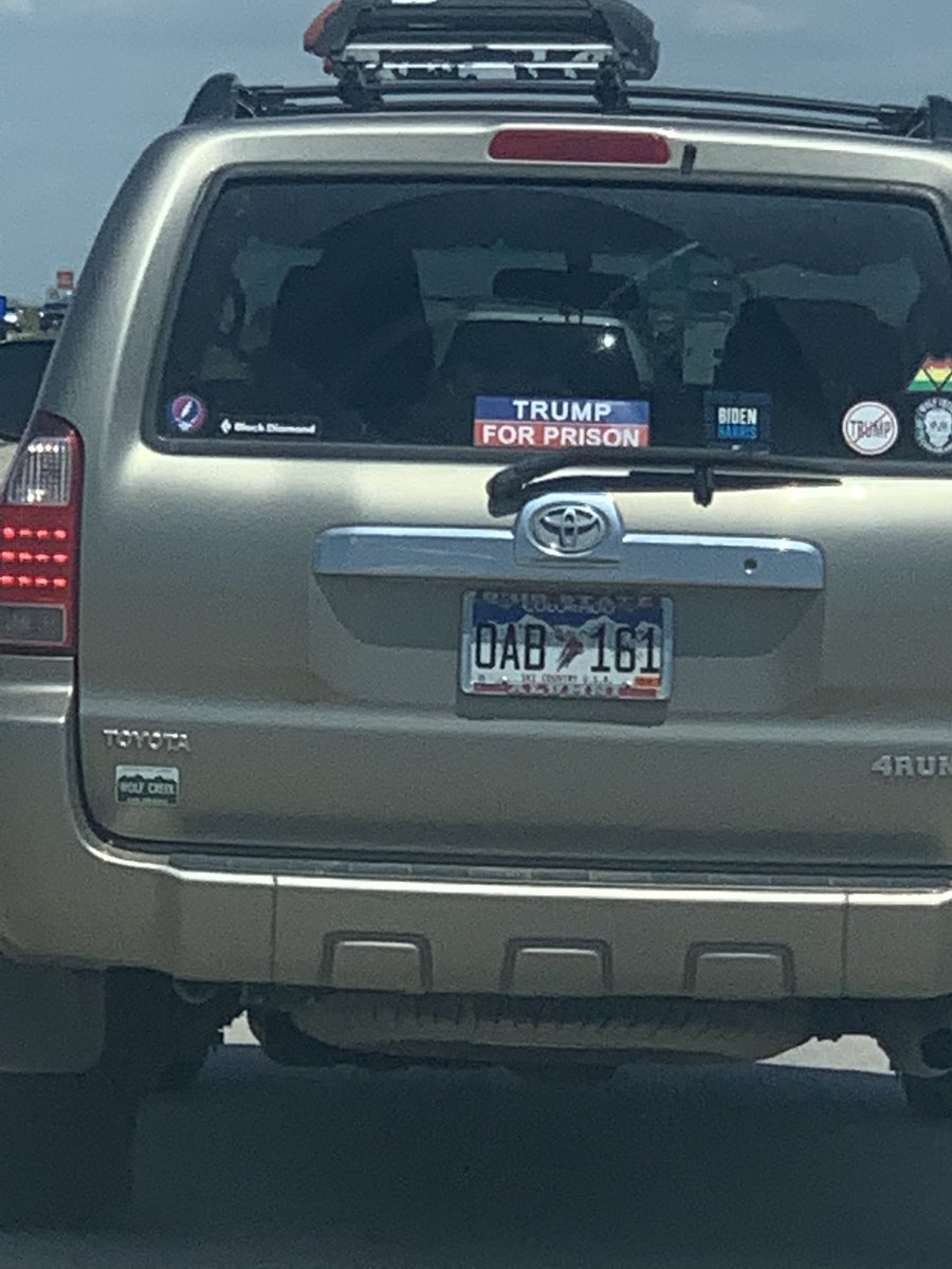 Thought this was a fitting welcome to Colorado. <a href="/ClayTravis/">Clay Travis</a>