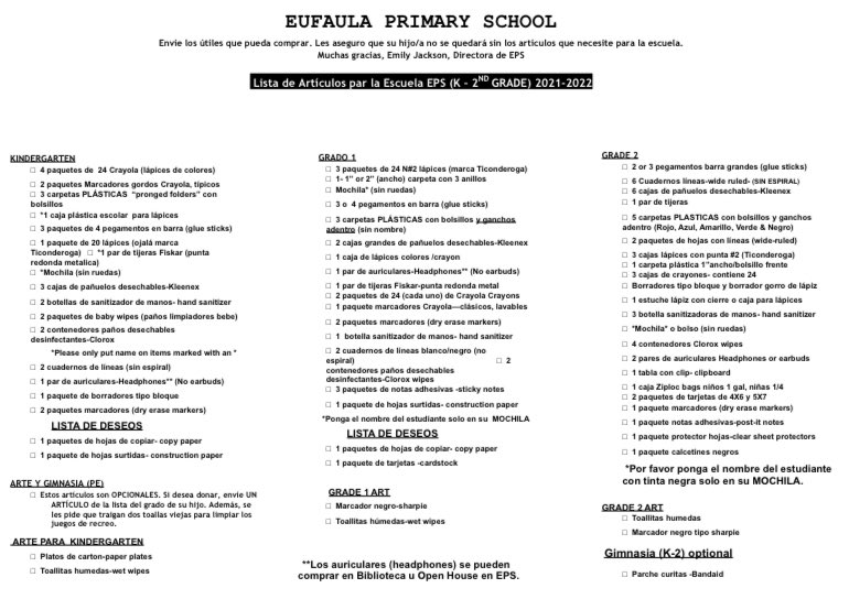 Eufaula Primary Sch Eufaulaprimary Twitter