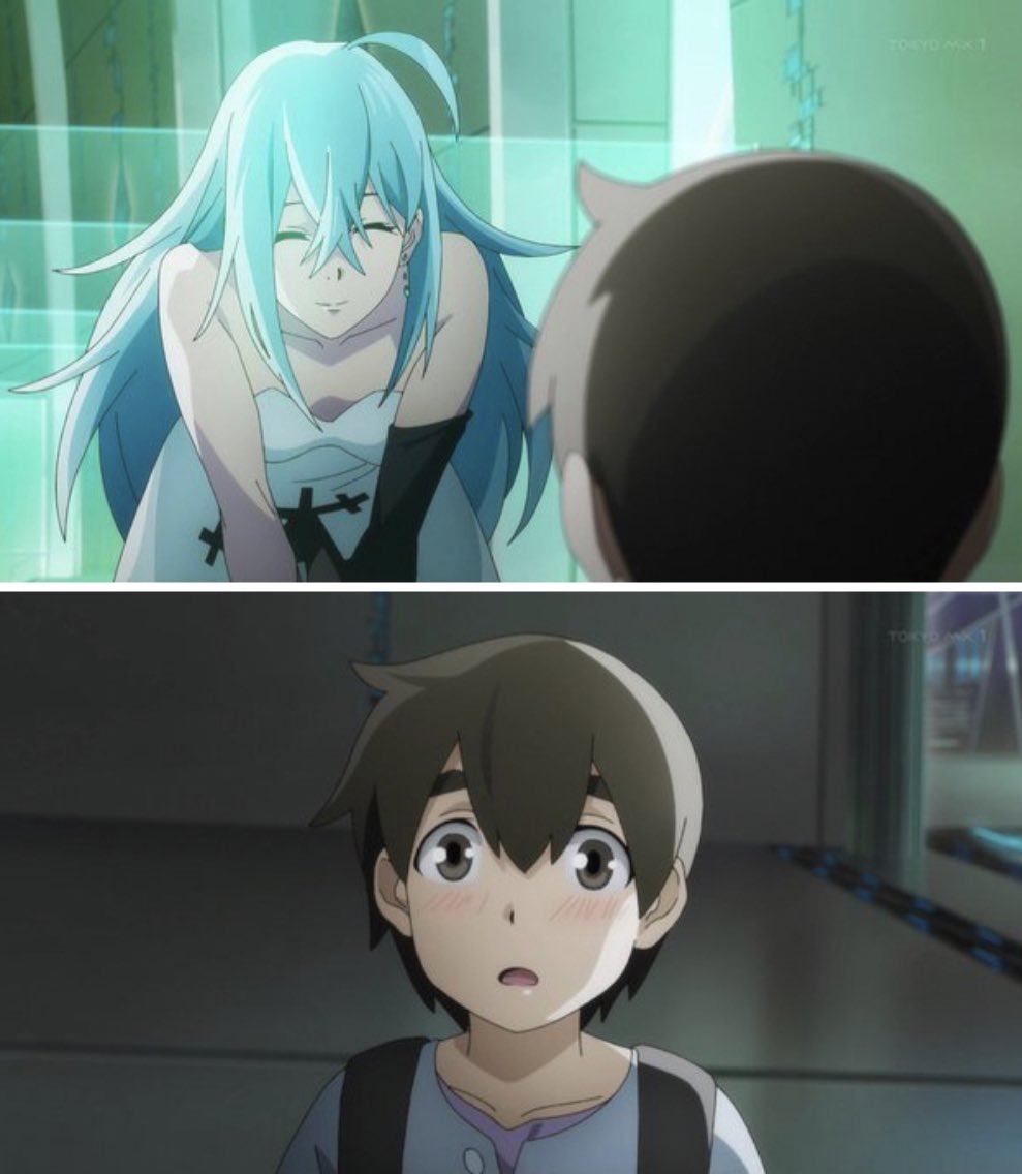 ヨシヲ やった 作業用に流してたアニメで思いがけずアンドロイドガールと人間の男の子のおねショタに出逢え どうして T Co U4rtyclrog Twitter