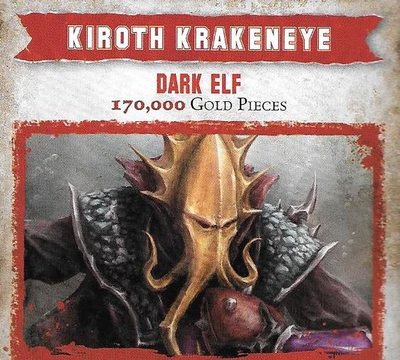 bromleybbl's tweet photo. Looks like Star Player Kiroth Karkeneye is making an appearance in Blood Bowl III. Seen on the #naconconnect livestream today. Kreek Rustgouger and Withergasp Doubledrool also made an appearance. Lets hope for some new miniatures (and rules) in the near future... #bloodbowl https://t.co/VZieUeLGmp