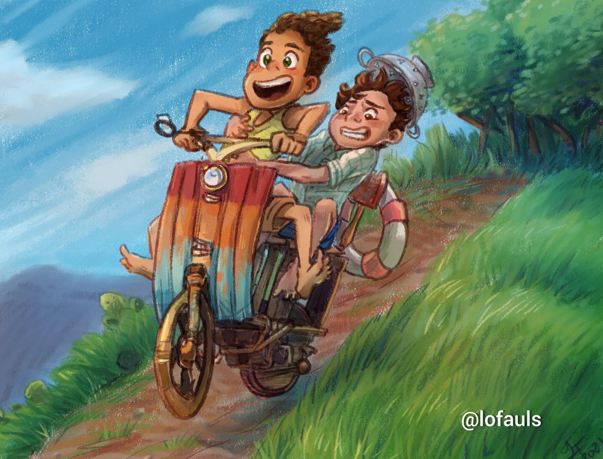 Lofauls's tweet photo. #Luca #PixarLuca https://t.co/qjYFtuURh9