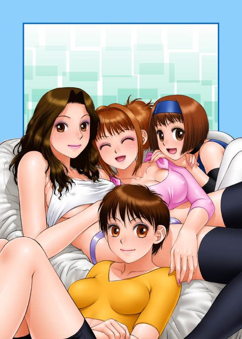 再掲ですが😆扉絵とかカバー絵など…

単行本「MAIの部屋」のカバー絵
コレは第2巻のだけど、第1巻のは写真アプリが選んでくれなかった…順番バラバラなので後で出て来るかもしれない😅 