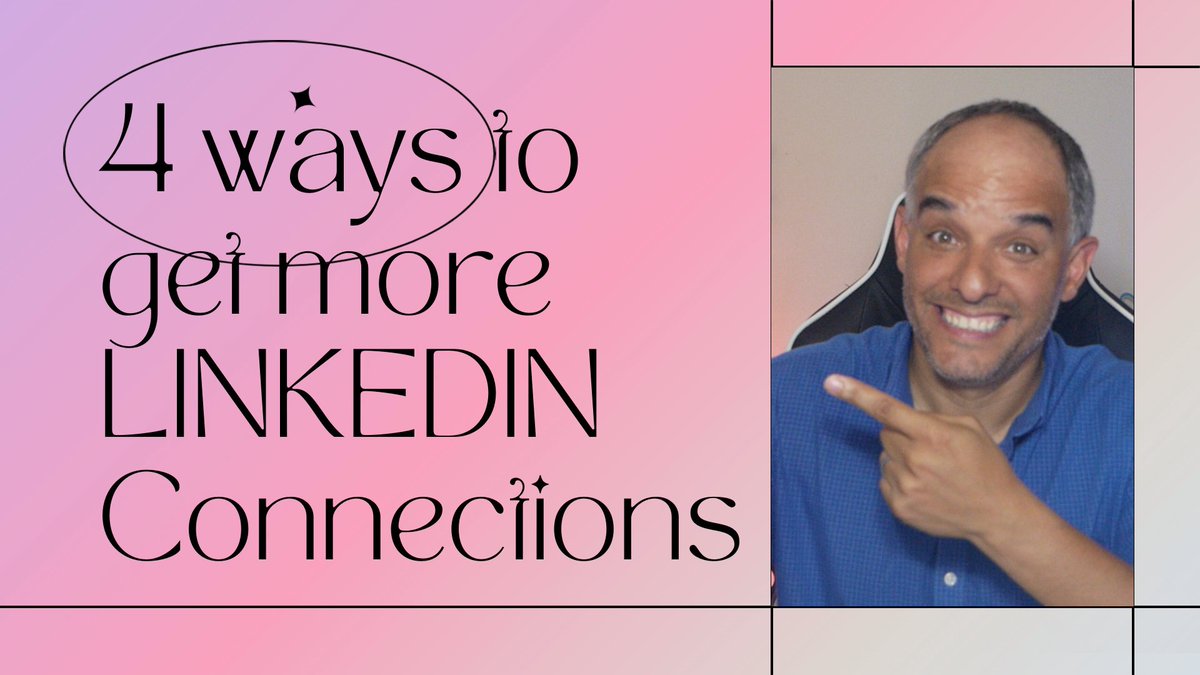 CoachMannyLive's tweet photo. 4 Simple Ways to Get More LinkedIn Connections https://t.co/p6i5ClylN5 via @YouTube  #linkedin #socialmediacoach #linkedinconnections #coachmanny https://t.co/cV5BAkZ2SM