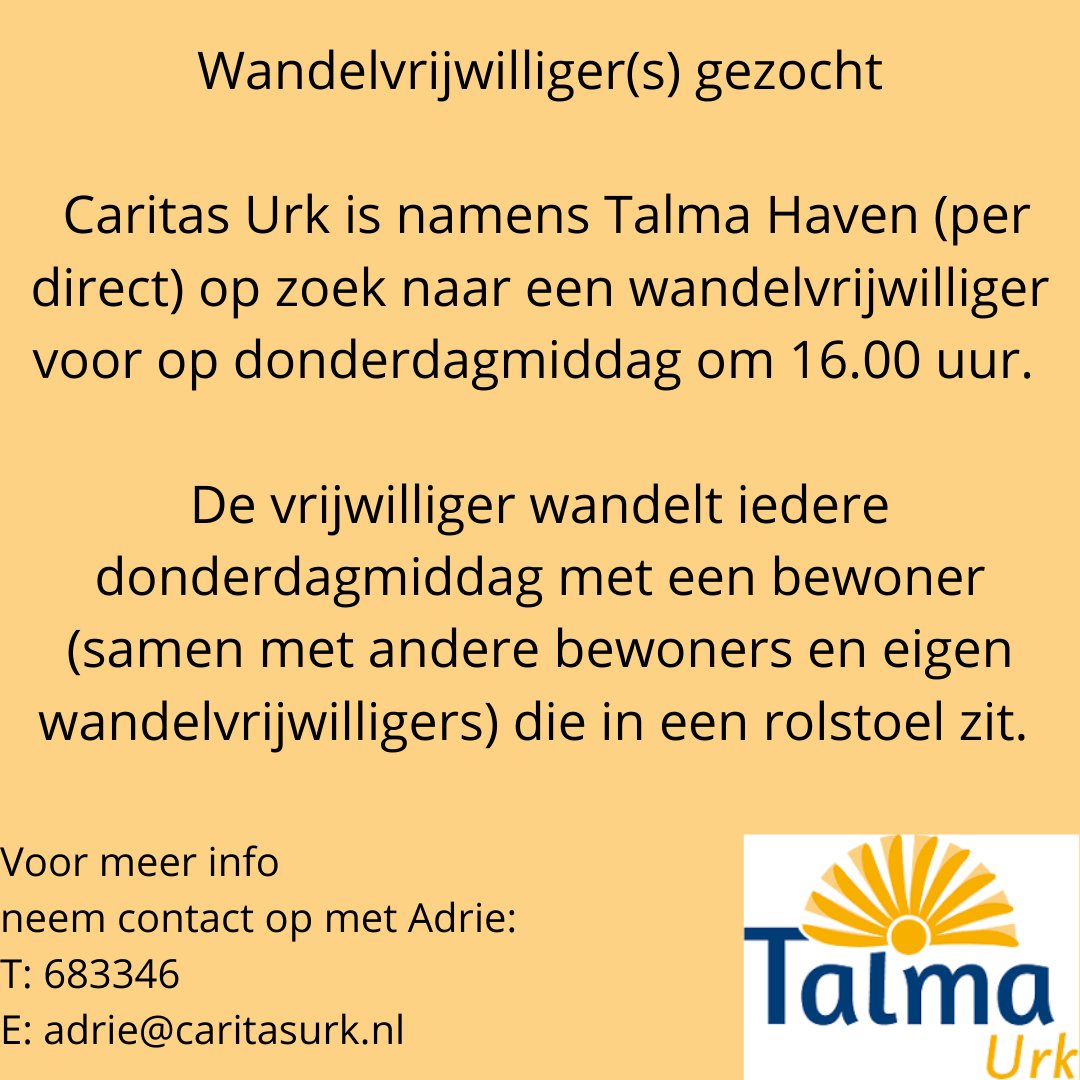 Caritas Urk (@caritasurk) on Twitter photo 