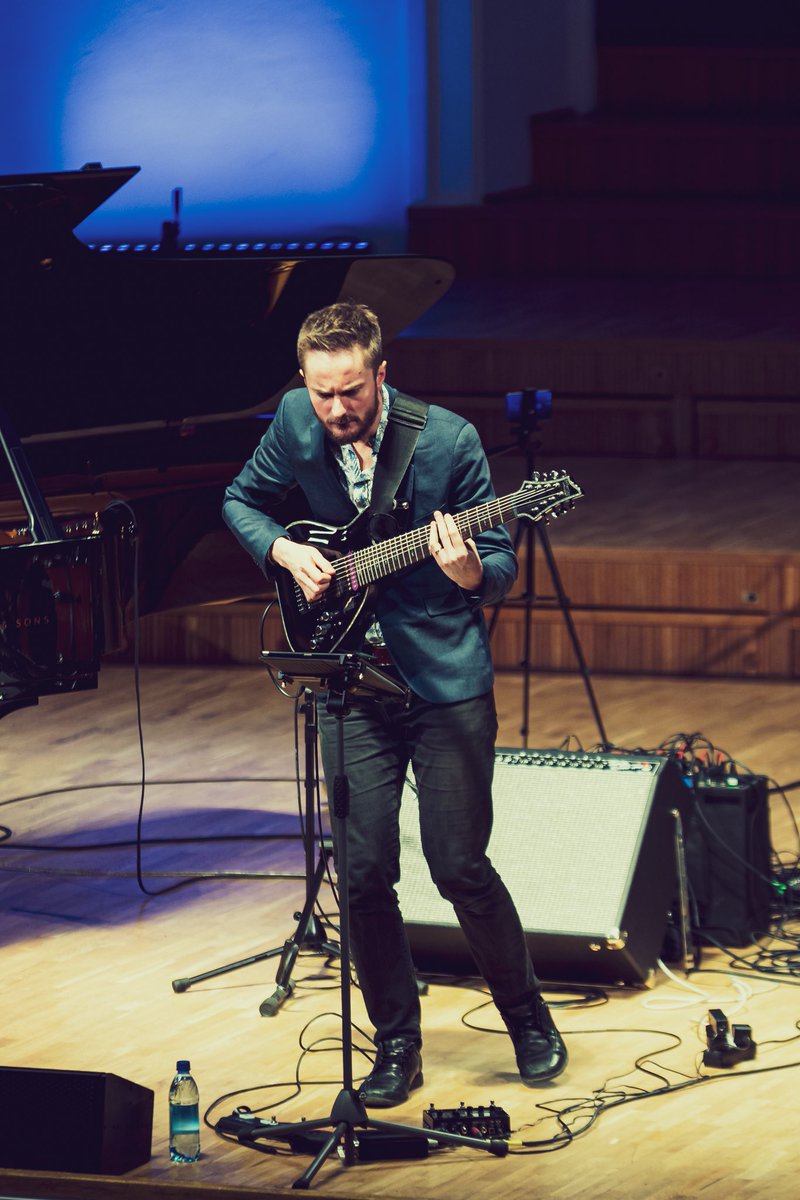 AntLawGuitar's tweet photo. Looking forward to reconnecting w/@triohlk bandmates on Wednesday 21st July for @EdinburghJazz festival 🤙 Pics from the concert hall in Tallinn, Estonia (📸 Gunnar Laak)
#8string #eightstringguitar #triohlk #Tallinn #tourlife #Meshuggah #bartok https://t.co/gc9v1LnWbK