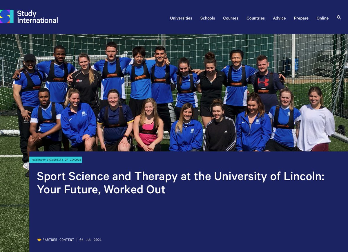 Sport Science at Lincoln tweet media