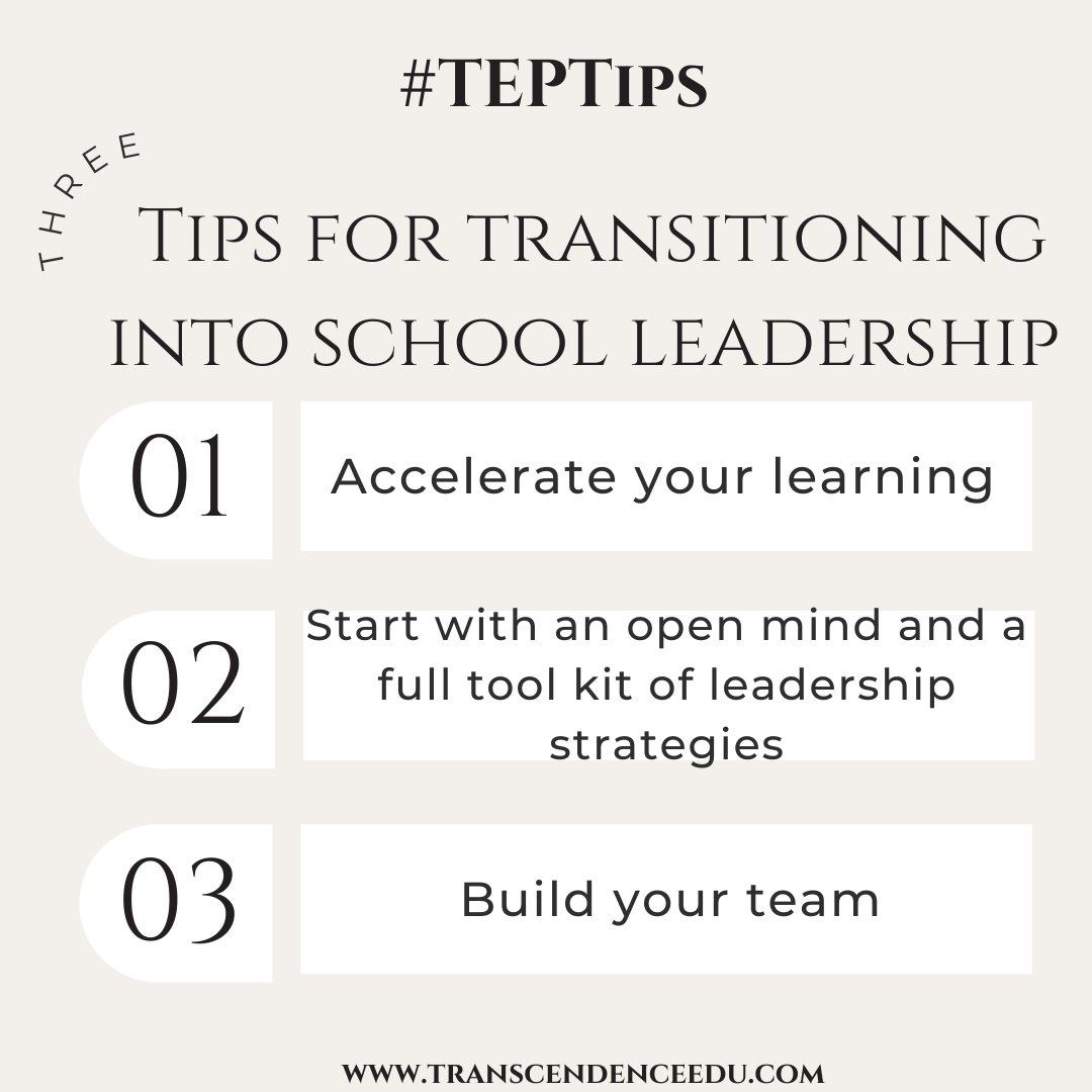 TEP_Consulting's tweet photo. Congrats on landing your new position!! You did it and we couldn't be prouder of you!! Take a look at 3 of our top #TEPTips at https://t.co/nzJnYf7rVb to help guide you during your transition.
#TEPTips #Leadership #EduIsOurWhy #TEP4Kids https://t.co/dKNeBsfa8Y