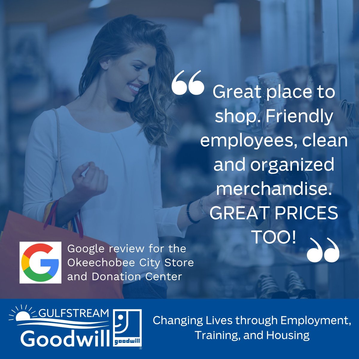 GulfstreamGW's tweet photo. We give donated goods a second chance, keeping them from impacting our landfills. What are you waiting for?  See what treasures you'll find at your local Goodwill retail store. https://t.co/Kiw2XZyfCD

#GoGGIteam #Goodwill #thriftstore #Helpingothers #TestimonialTuesday https://t.co/89LDUhSuTl